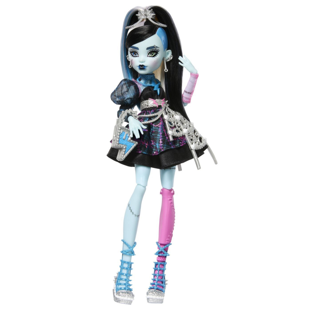 MONSTER HIGH ZIUA DE NASTERE DULCE SI INFRICOSATOARE PAPUSA FRANKIESTEIN CU ACCESORII [3]