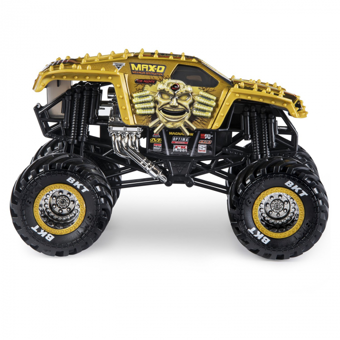 Monster jam machete metalice scara 1 la 24 maximum destruction max-d [3]