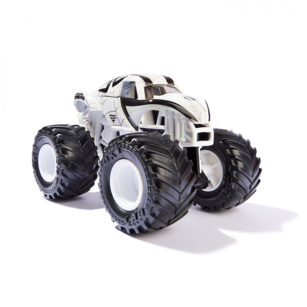 MONSTER JAM MARVEL CAMION GIGANT AMAZING SPIDER MAN ROSU SCARA 1 LA 64 [2]