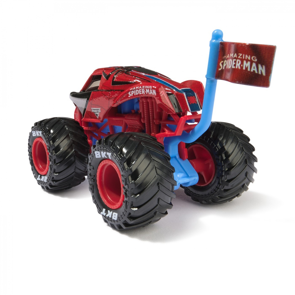 MONSTER JAM MARVEL CAMION GIGANT AMAZING SPIDER MAN SCARA 1 LA 64 [4]