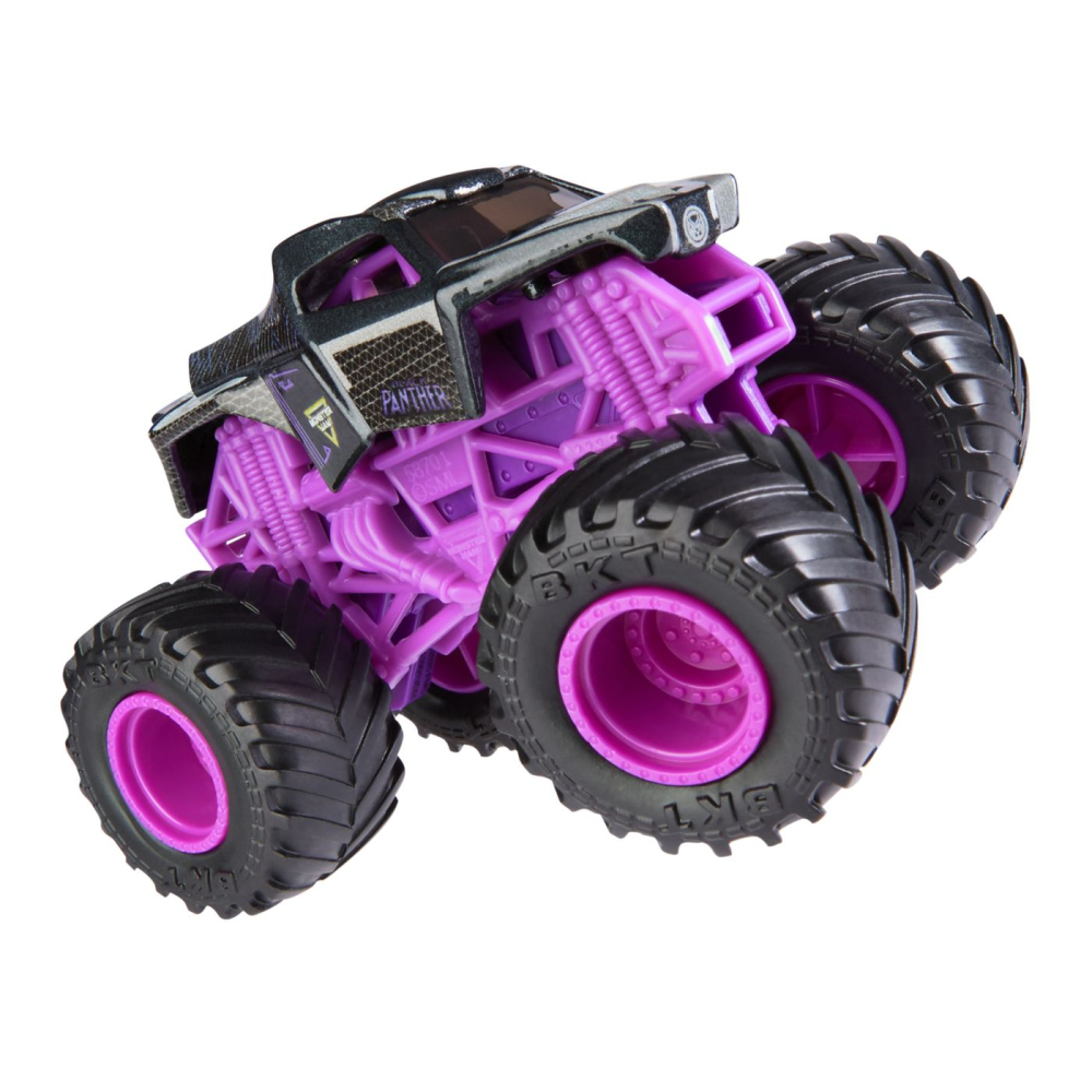 MONSTER JAM MARVEL CAMION GIGANT BLACK PANTHER SCARA 1 LA 64 [5]