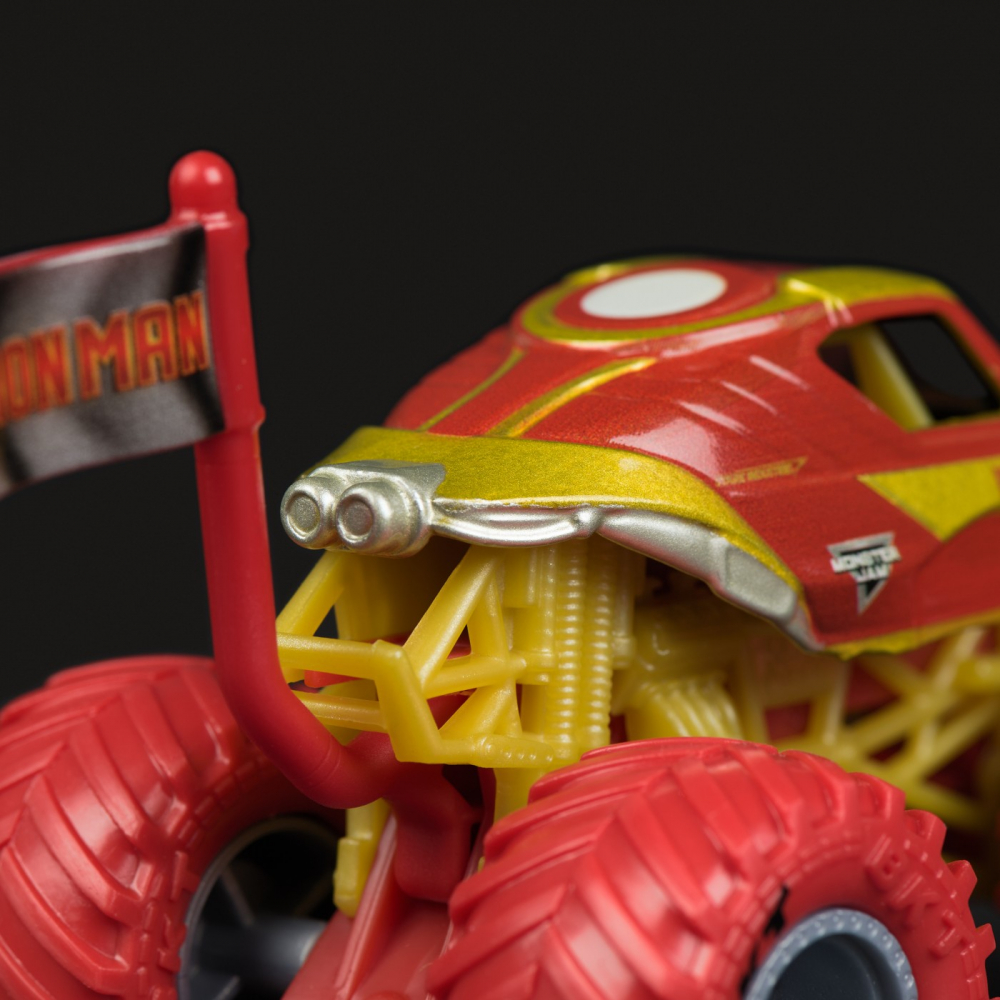 MONSTER JAM MARVEL CAMION GIGANT IRON MAN SCARA 1 LA 64 [7]