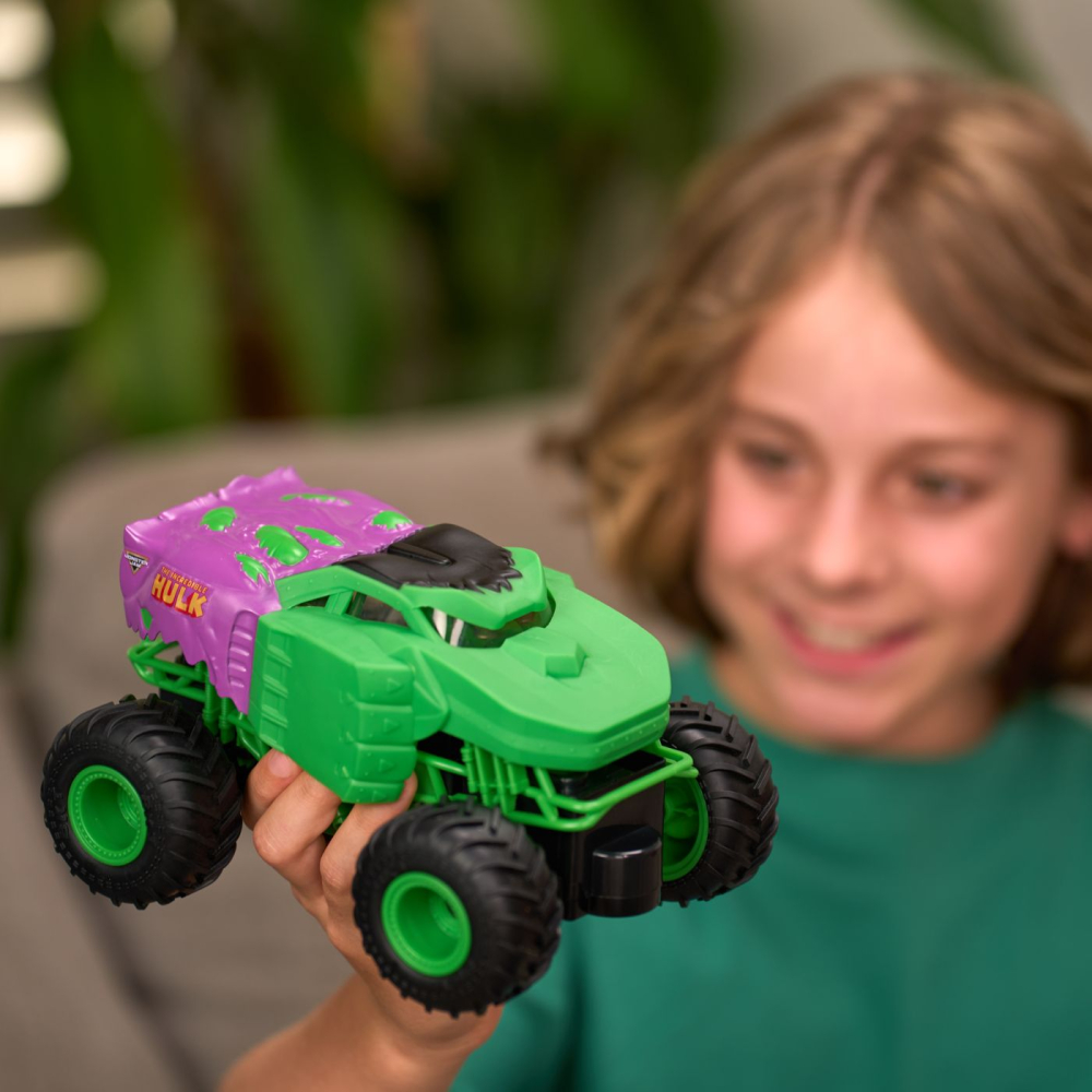 MONSTER JAM MARVEL CAMION GIGANT RC CU TELECOMANDA INCREDIBILUL HULK [6]