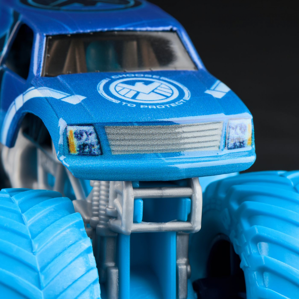 MONSTER JAM MARVEL CAMION GIGANT SHIELD SCARA 1 LA 64 [6]