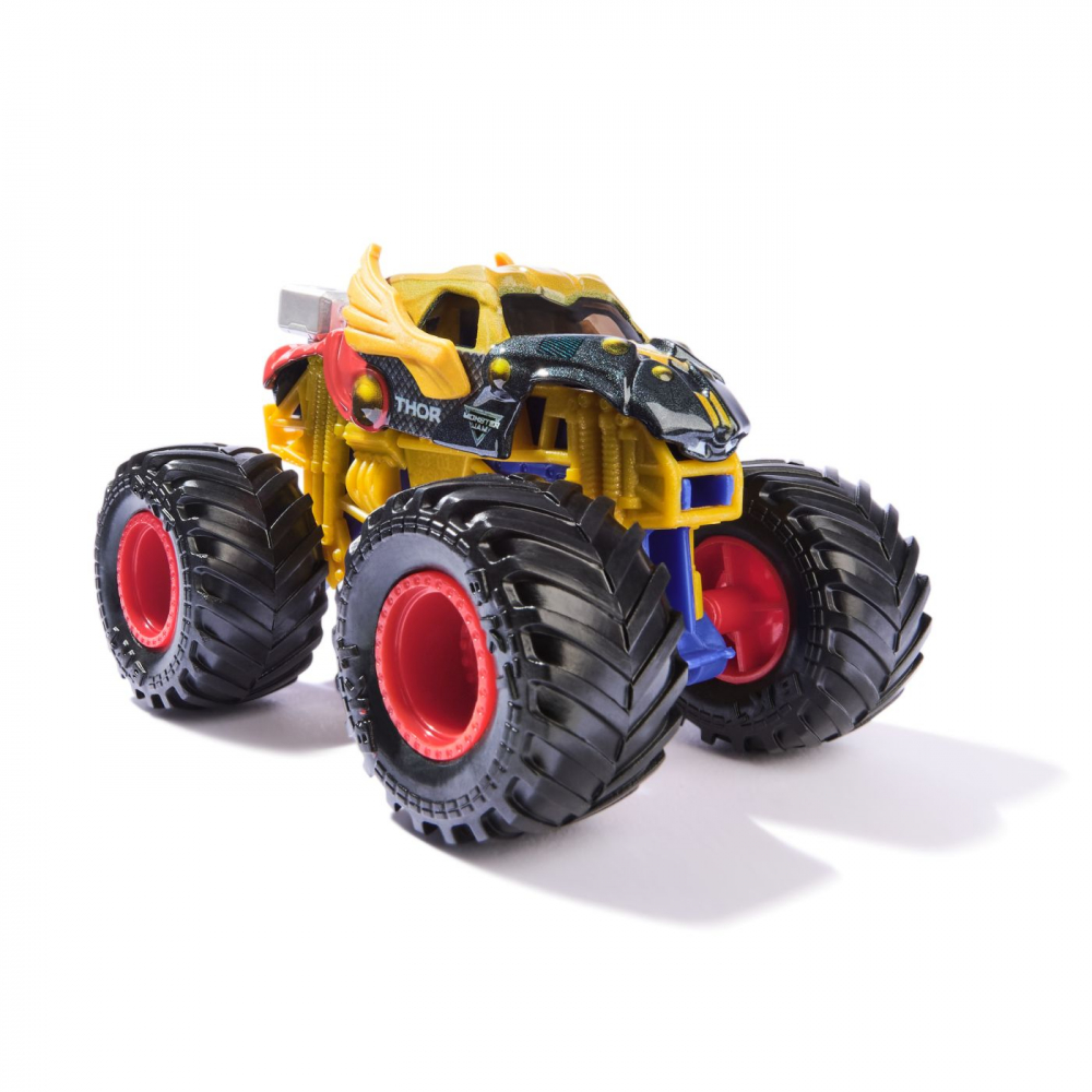 MONSTER JAM MARVEL CAMION GIGANT THOR SCARA 1 LA 64 [2]