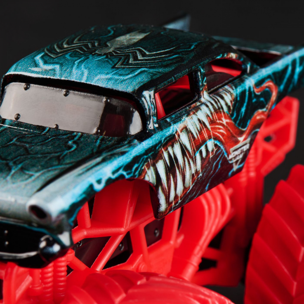MONSTER JAM MARVEL CAMION GIGANT VENOM SCARA 1 LA 64 [6]