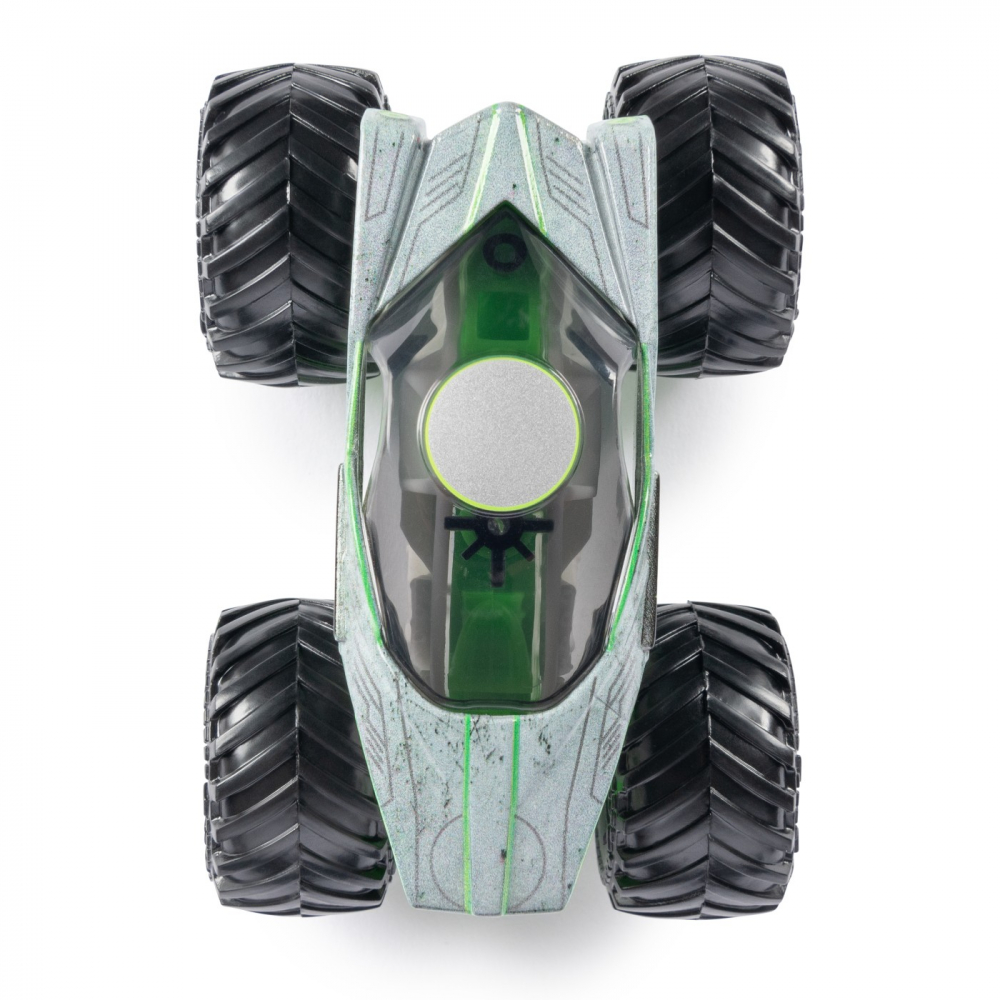 Monster Jam Masinuta Metalica Alien Invasion Scara 1 La 64 [7]