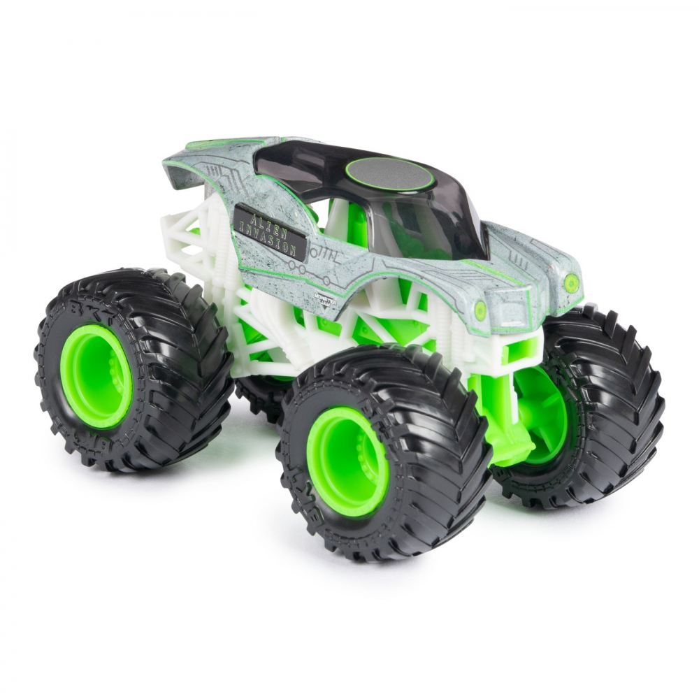 Monster Jam Masinuta Metalica Alien Invasion Scara 1 La 64 [3]