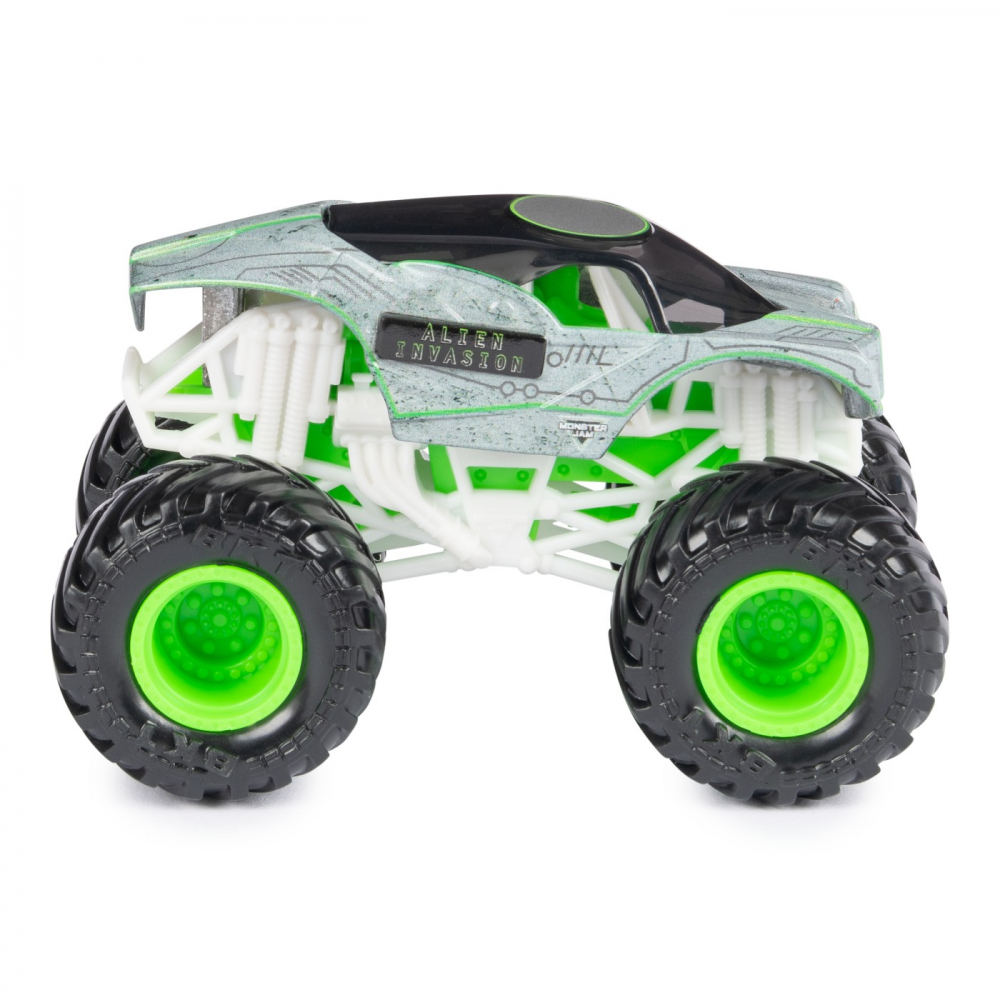 Monster Jam Masinuta Metalica Alien Invasion Scara 1 La 64 [2]