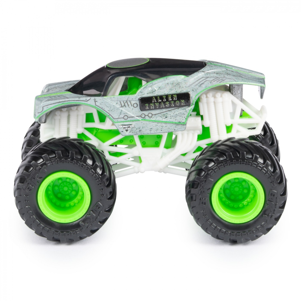Monster Jam Masinuta Metalica Alien Invasion Scara 1 La 64 [4]