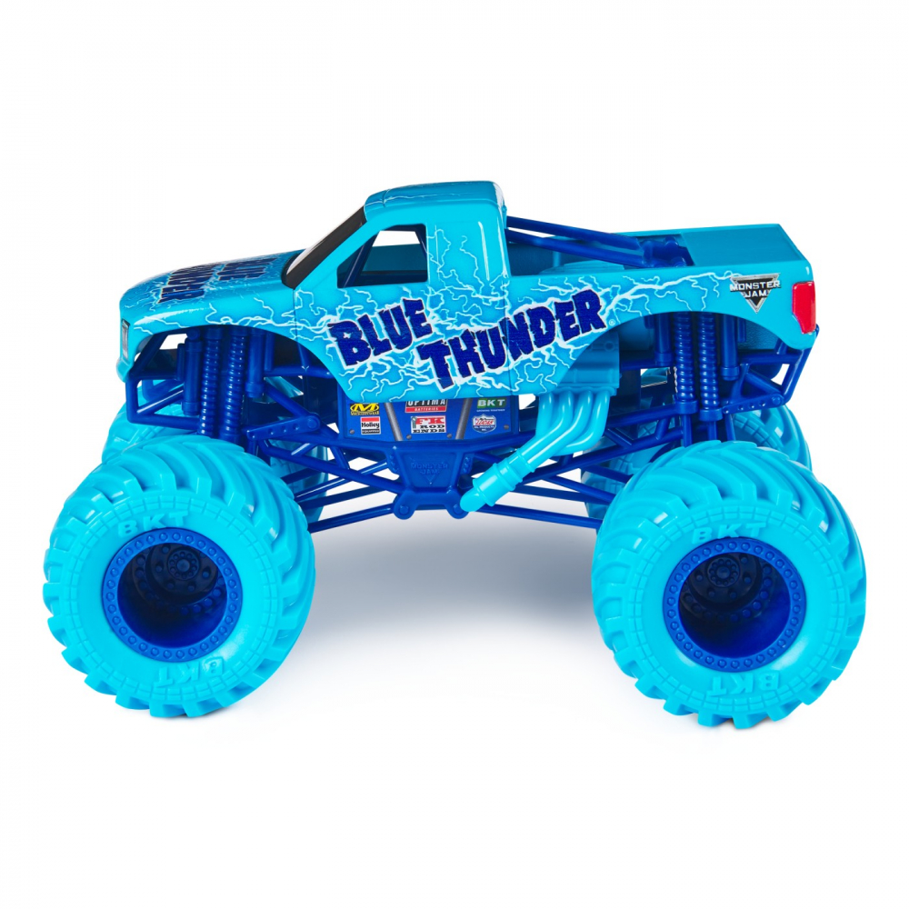 MONSTER JAM MASINUTA METALICA BLUE THUNDER SCARA 1:24 [4]