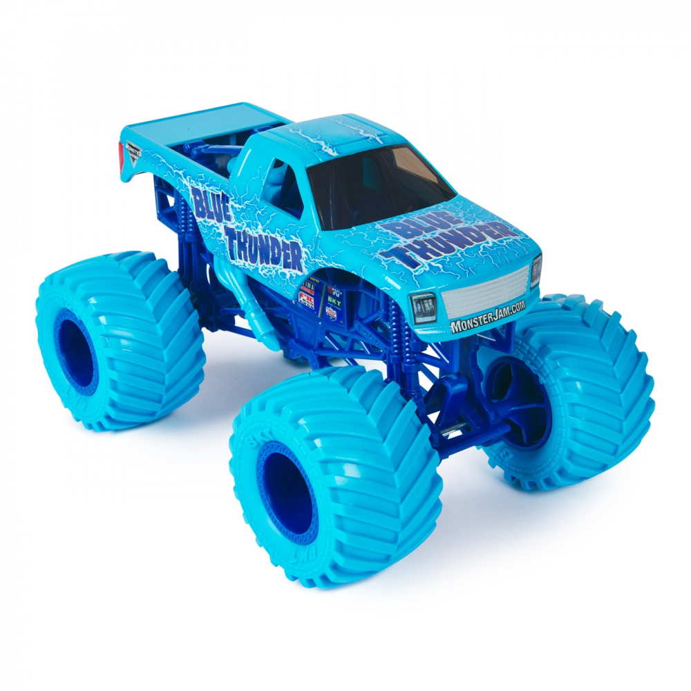 MONSTER JAM MASINUTA METALICA BLUE THUNDER SCARA 1:24 [3]