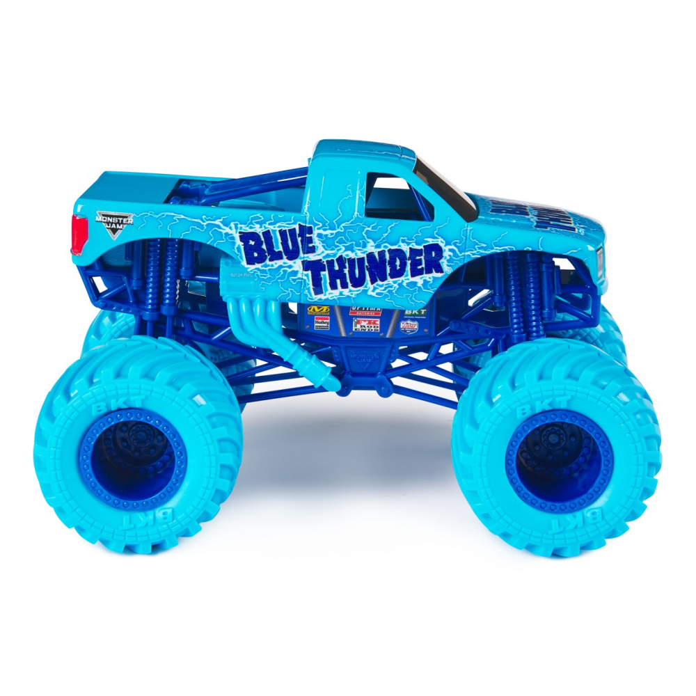 MONSTER JAM MASINUTA METALICA BLUE THUNDER SCARA 1:24 [2]