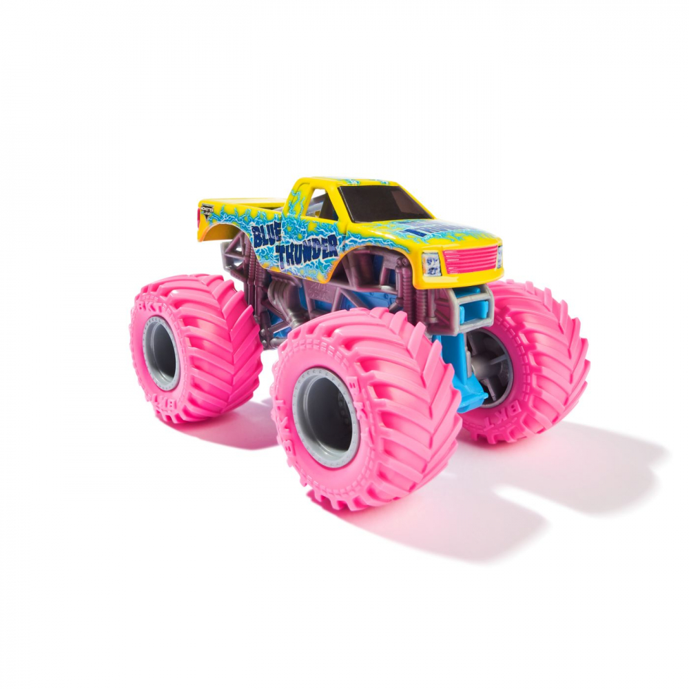 MONSTER JAM MASINUTA METALICA BLUE THUNDER SCARA 1 LA 64 [2]