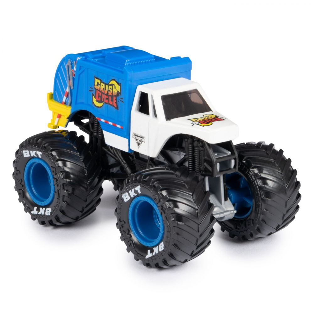 Monster Jam Masinuta Metalica Crush Cycle Scara 1 La 64 [3]