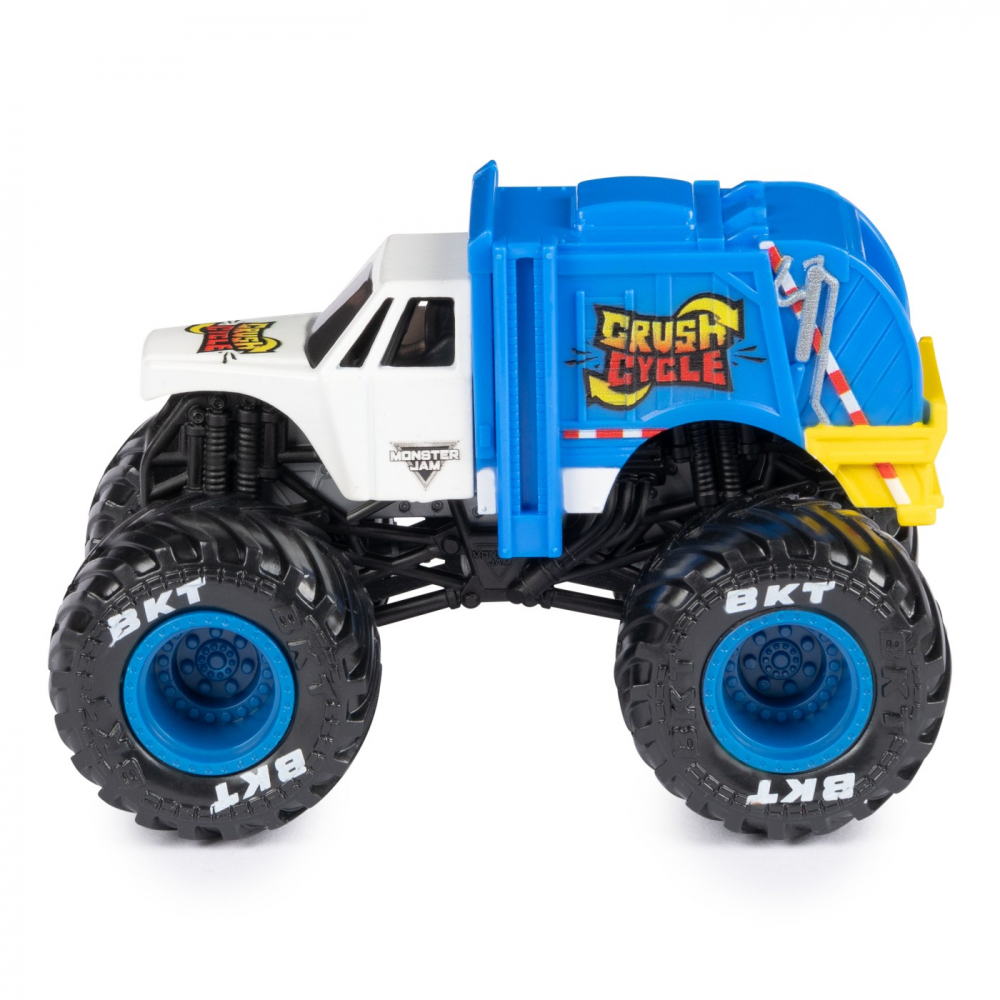 Monster Jam Masinuta Metalica Crush Cycle Scara 1 La 64 [4]