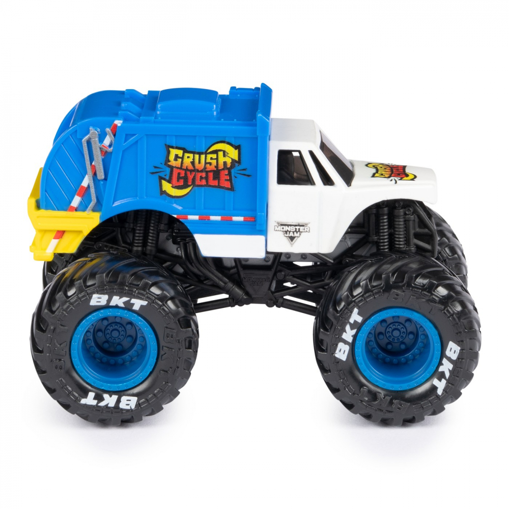 Monster Jam Masinuta Metalica Crush Cycle Scara 1 La 64 [2]