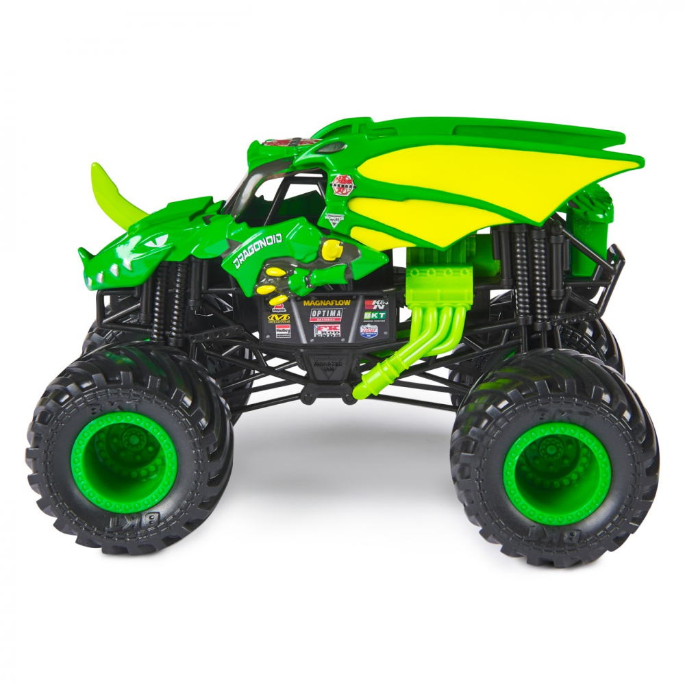 MONSTER JAM MASINUTA METALICA DRAGONOID SCARA 1:24 [4]