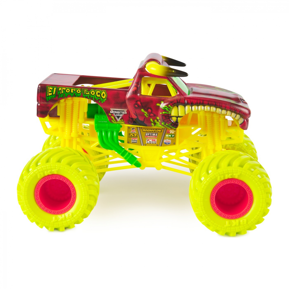 MONSTER JAM MASINUTA METALICA EL TORO LOCO SCARA 1:24 [2]