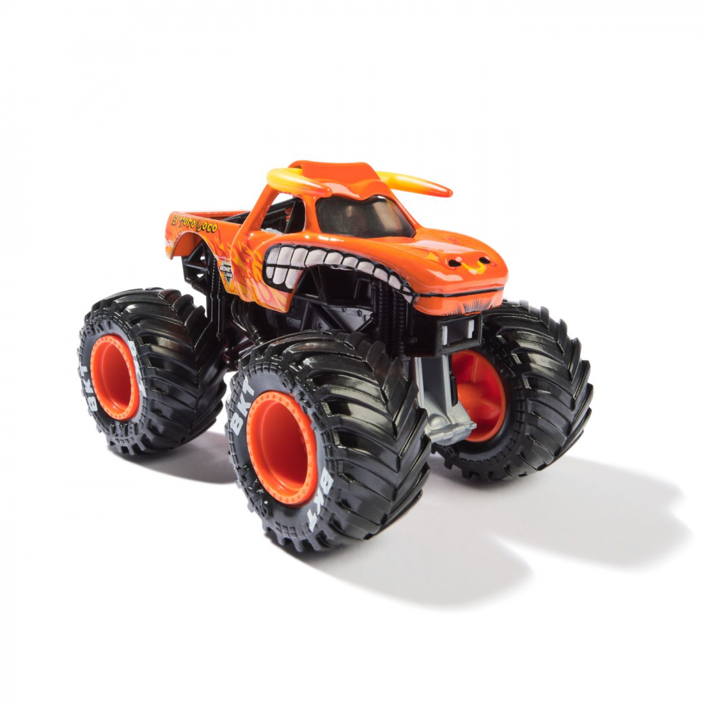 MONSTER JAM MASINUTA METALICA EL TORO LOCO SCARA 1 LA 64 [2]