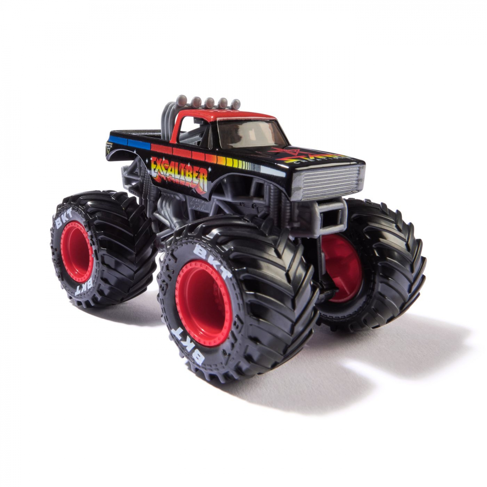 MONSTER JAM MASINUTA METALICA EXCALIBER SCARA 1 LA 64 [2]