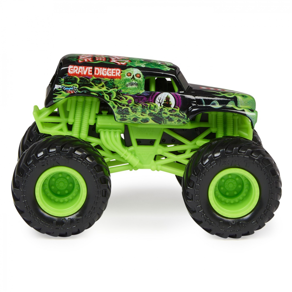 Monster Jam Masinuta Metalica Grave Digger Scara 1 La 64 [2]