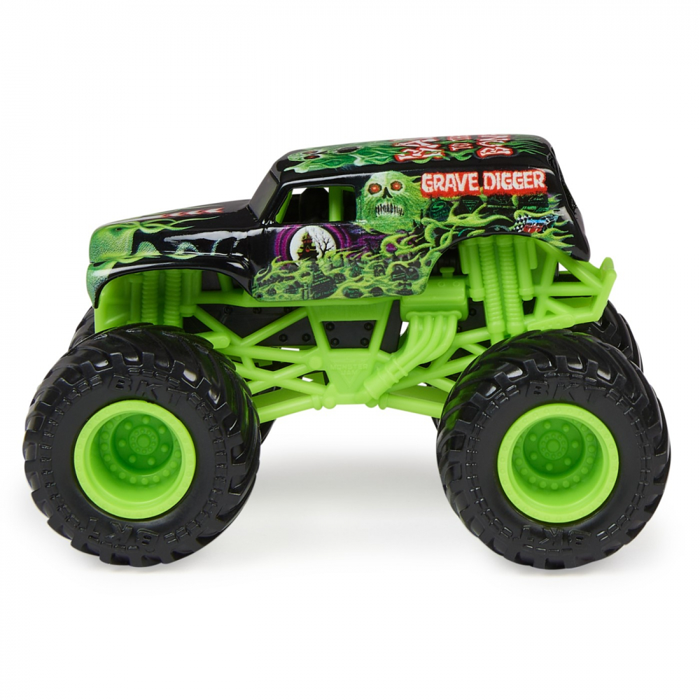 Monster Jam Masinuta Metalica Grave Digger Scara 1 La 64 [4]