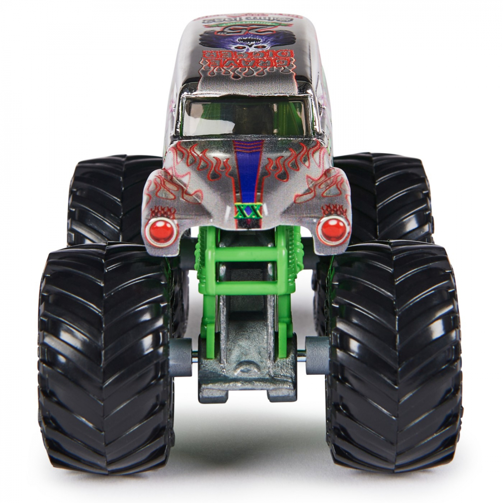 MONSTER JAM MASINUTA METALICA GRAVE DIGGER SCARA 1 LA 64 [5]