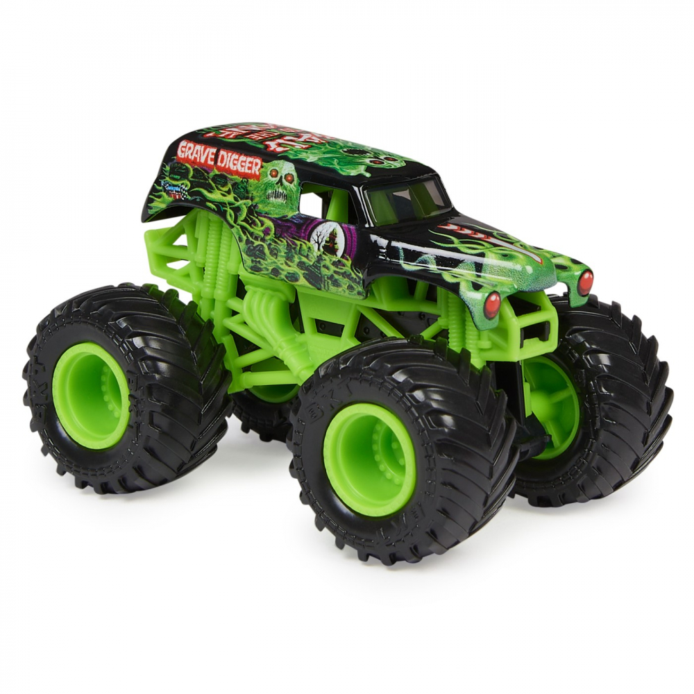 Monster Jam Masinuta Metalica Grave Digger Scara 1 La 64 [6]