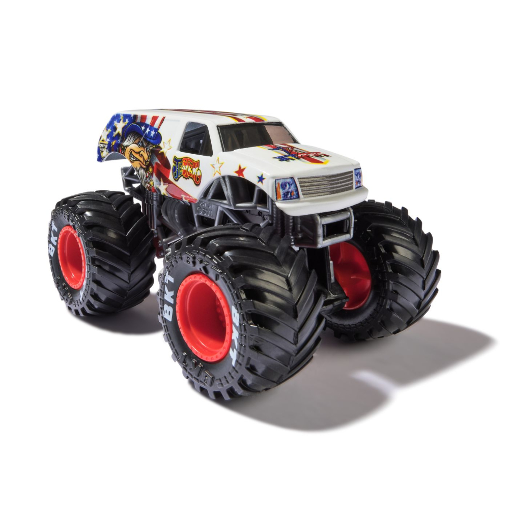 MONSTER JAM MASINUTA METALICA JESTER SCARA 1 LA 64 [2]