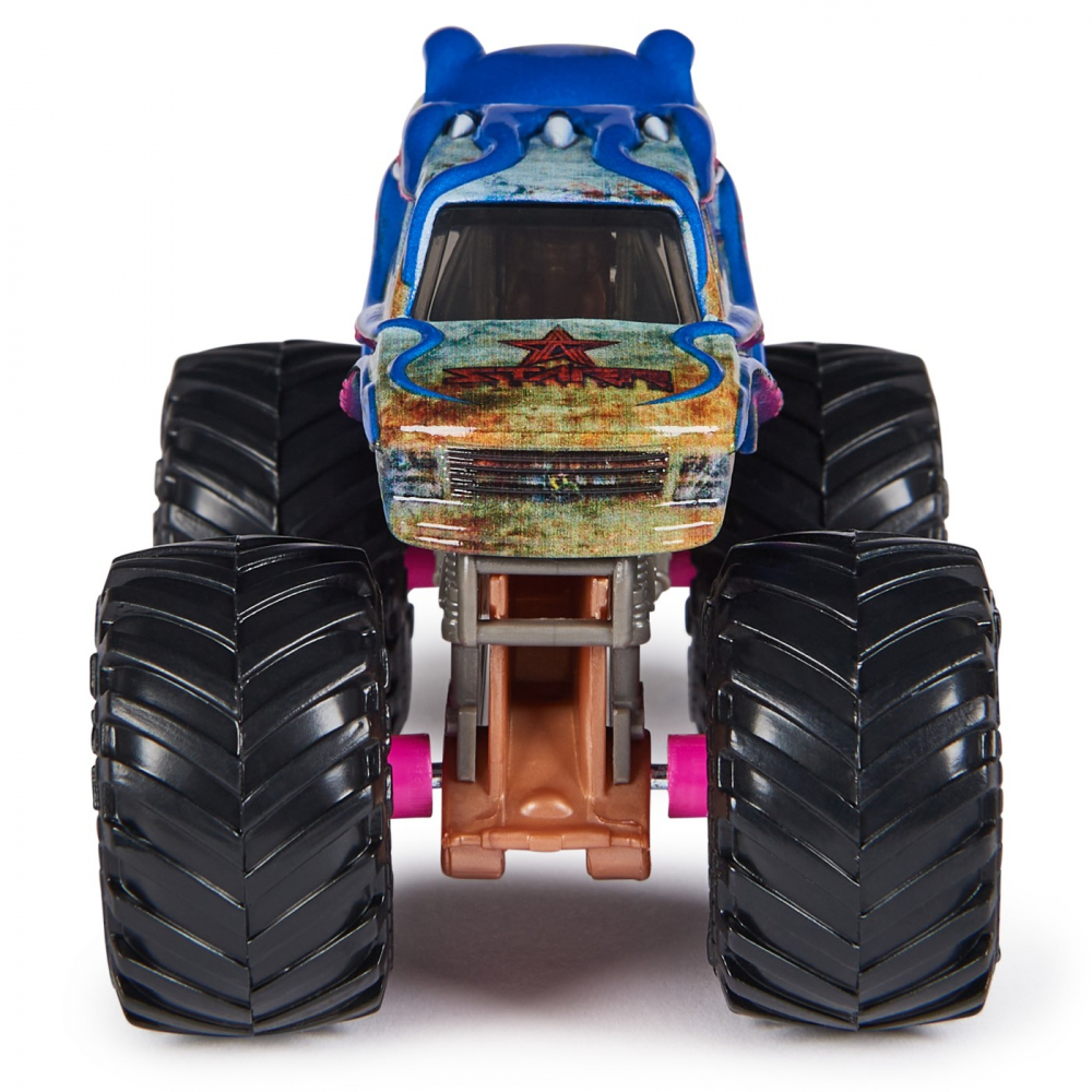 MONSTER JAM MASINUTA METALICA KRAKEN SCARA 1 LA 64 [5]