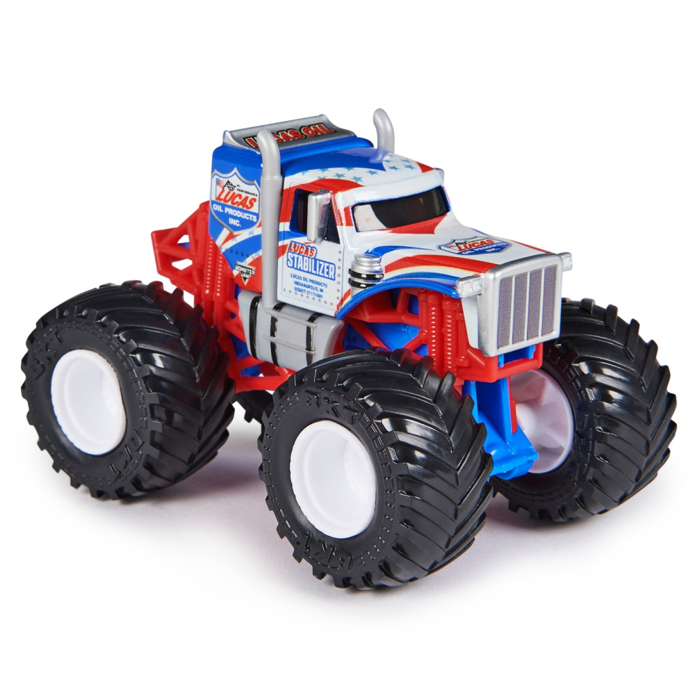 MONSTER JAM MASINUTA METALICA LUCAS STABILIZER SCARA 1 LA 64 [2]