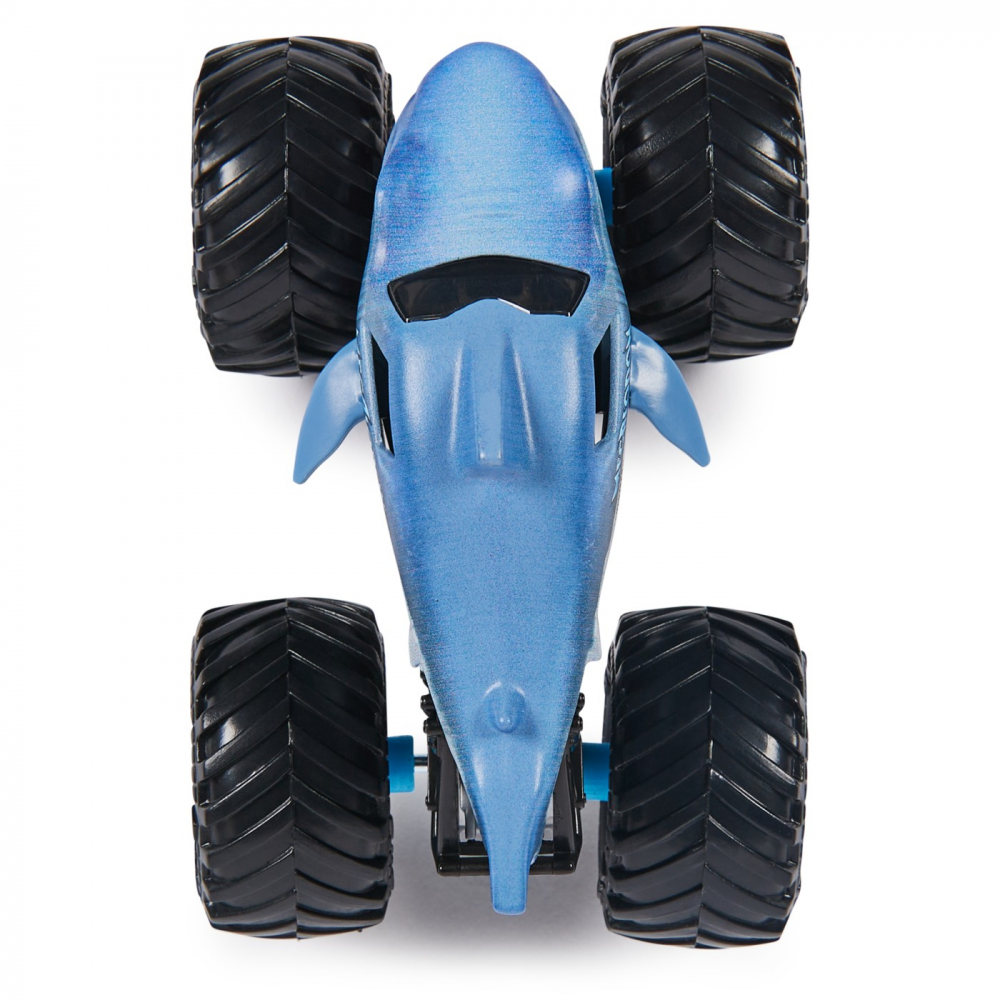 MONSTER JAM MASINUTA METALICA MEGALODON SCARA 1 LA 64 [7]