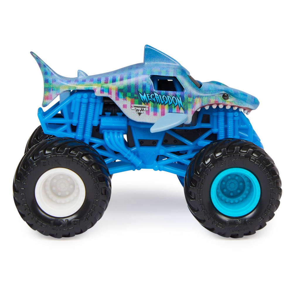 Monster Jam Masinuta Metalica Megalodon Scara 1 La 64 [2]