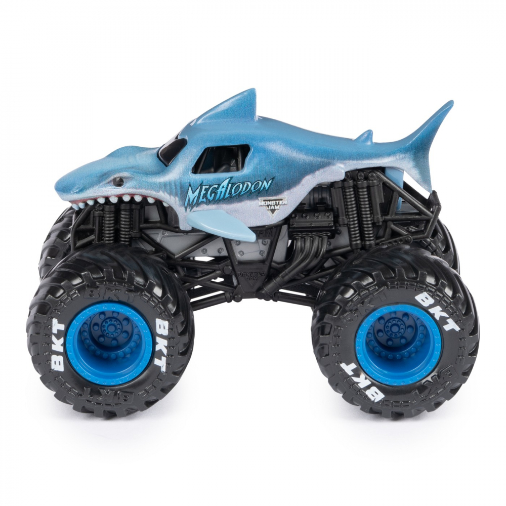 Monster Jam Masinuta Metalica Megalodon Scara 1 La 64 [4]