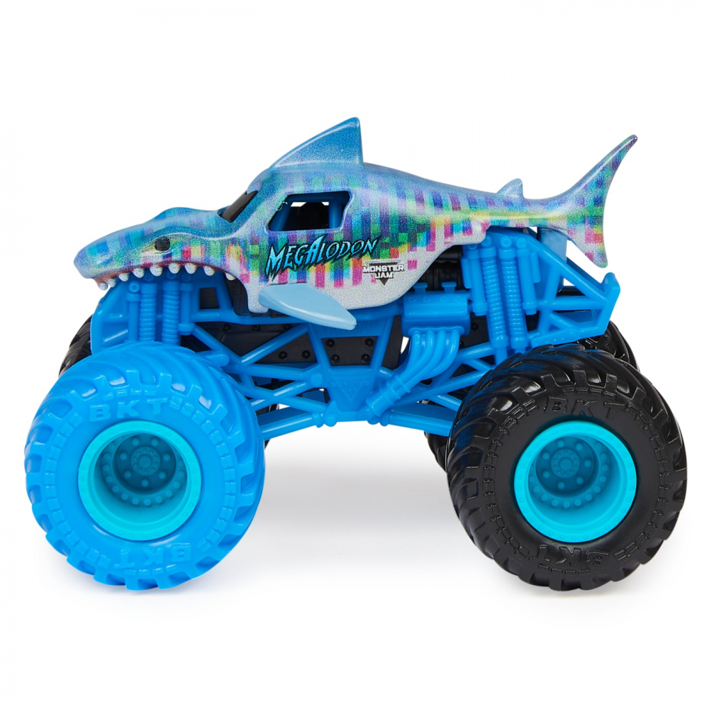 Monster Jam Masinuta Metalica Megalodon Scara 1 La 64 [4]