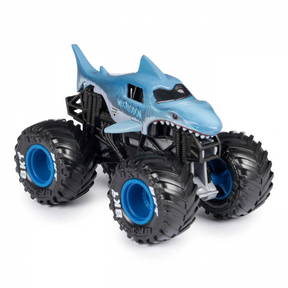Monster Jam Masinuta Metalica Megalodon Scara 1 La 64 [3]