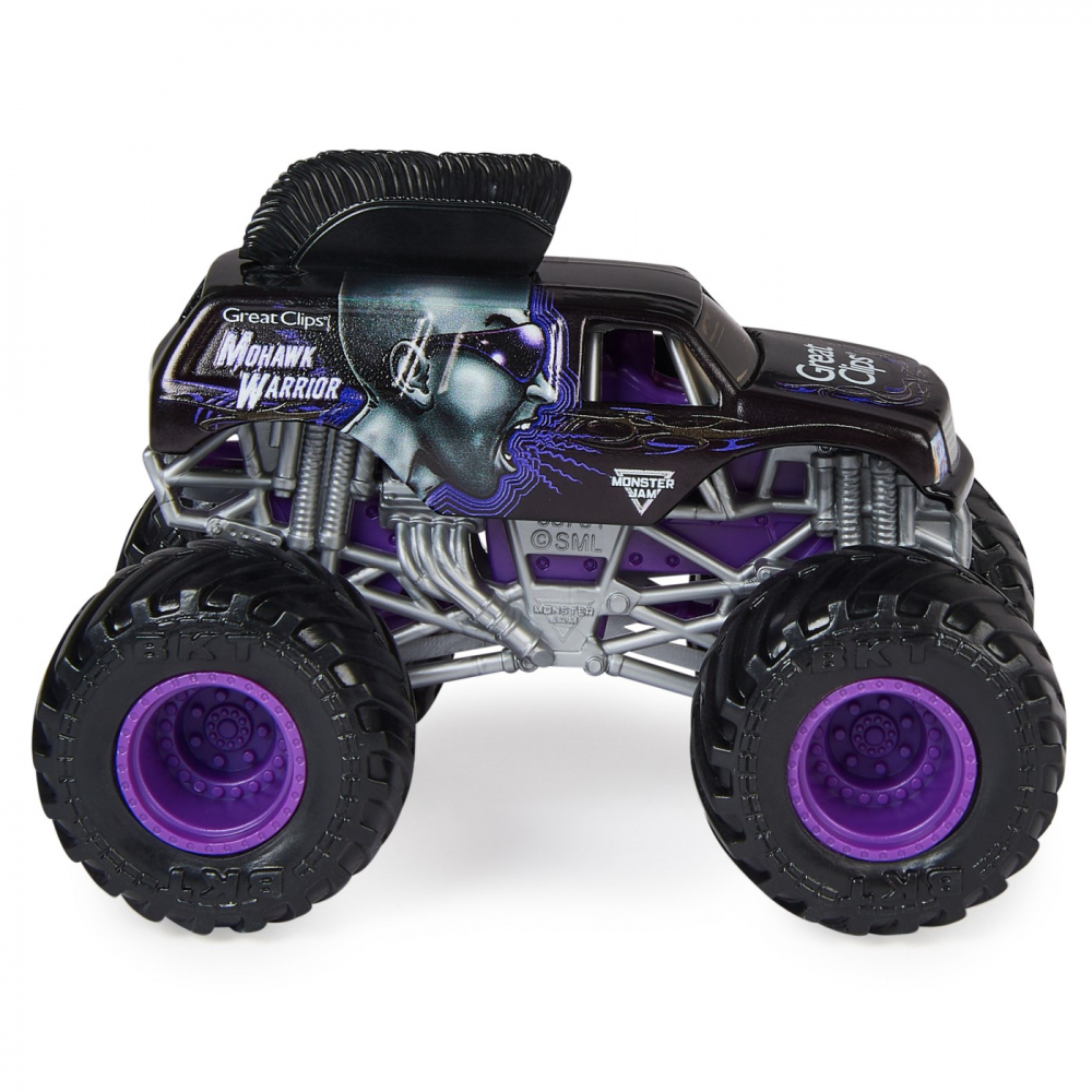 Monster Jam Masinuta Metalica Mohawk Warrior Scara 1 La 64 [2]