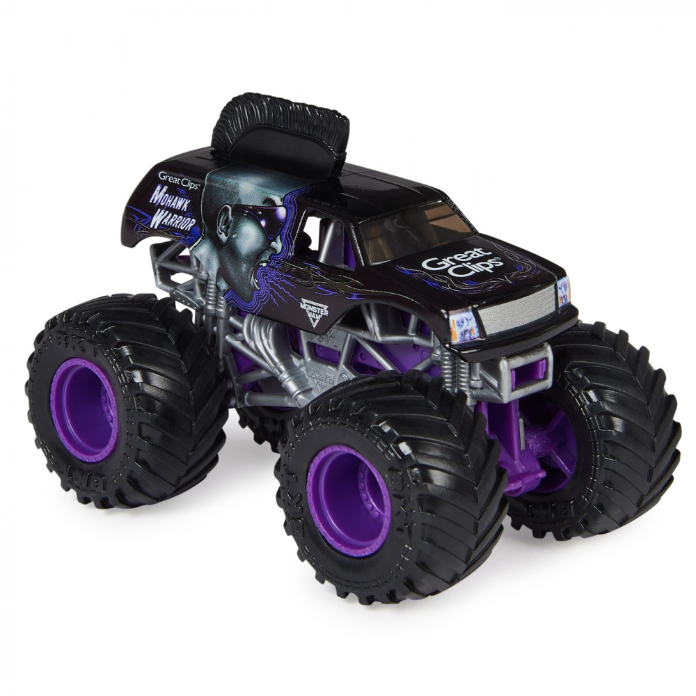 Monster Jam Masinuta Metalica Mohawk Warrior Scara 1 La 64 [6]