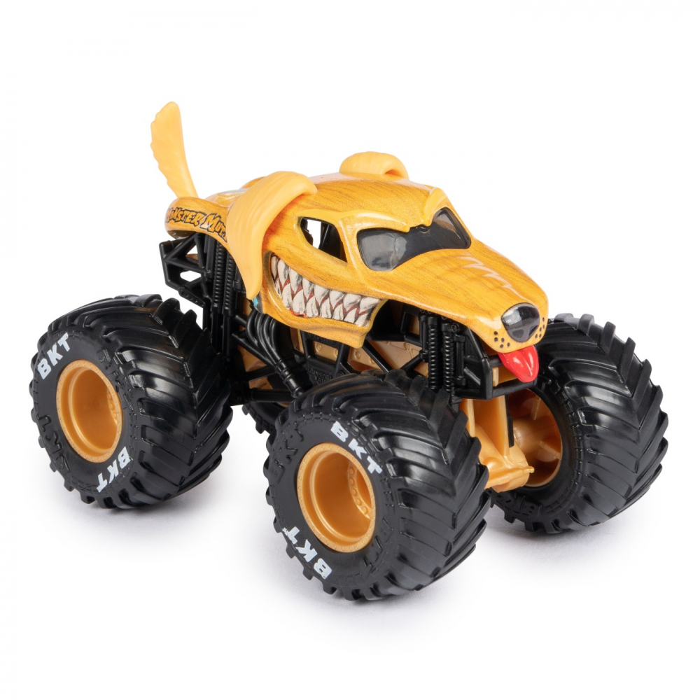 Monster Jam Masinuta Metalica Monster Mutt Golden Scara 1 La 64 [3]