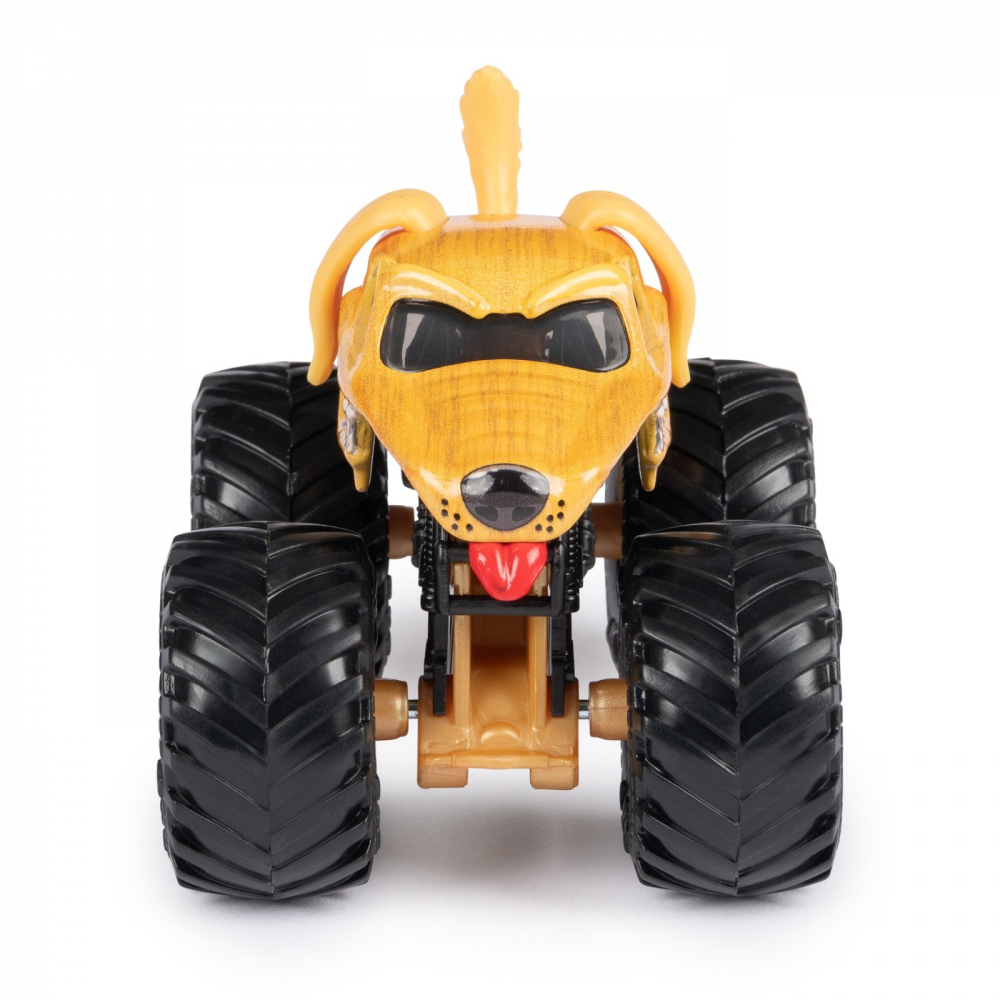 Monster Jam Masinuta Metalica Monster Mutt Golden Scara 1 La 64 [5]