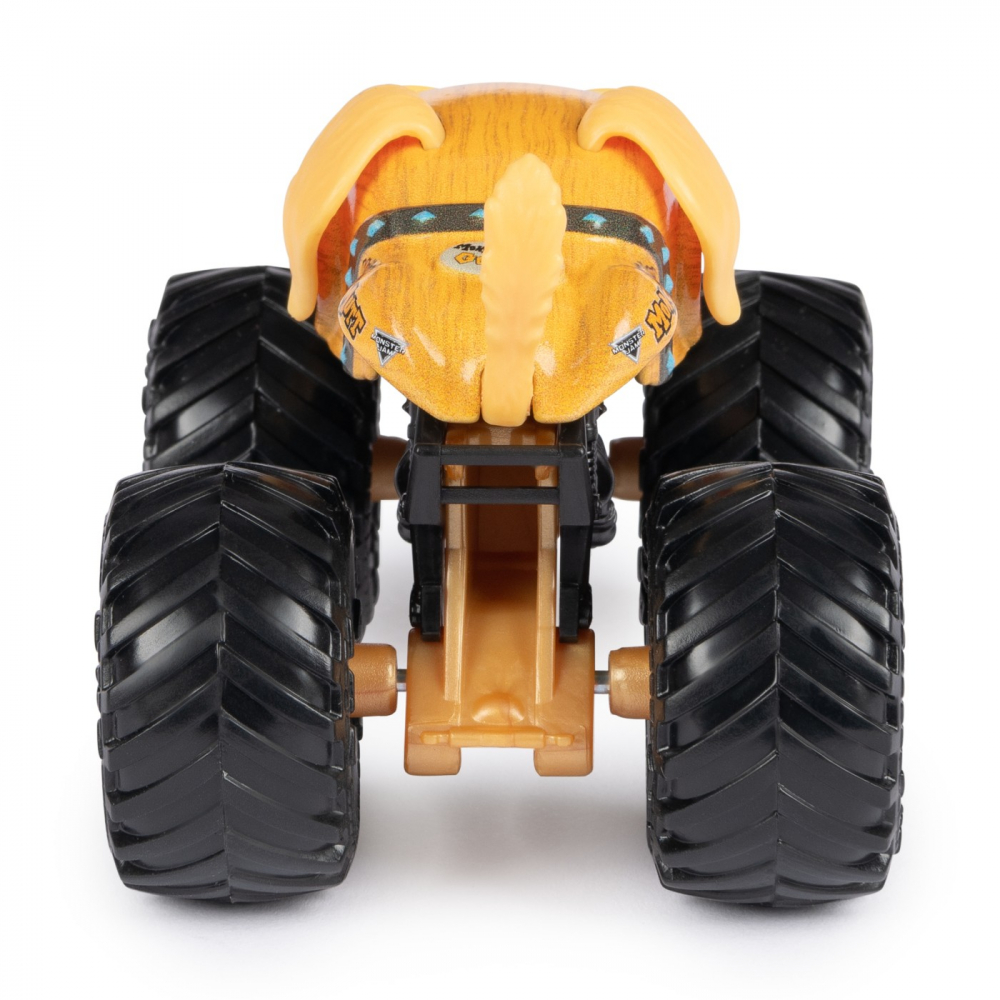 Monster Jam Masinuta Metalica Monster Mutt Golden Scara 1 La 64 [6]