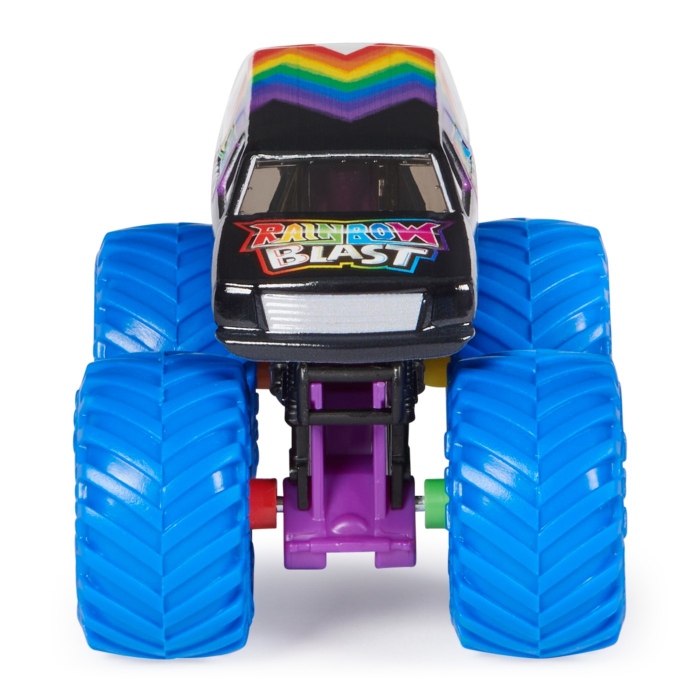 Monster Jam Mașinuță Metalică Rainbow Blast [7]