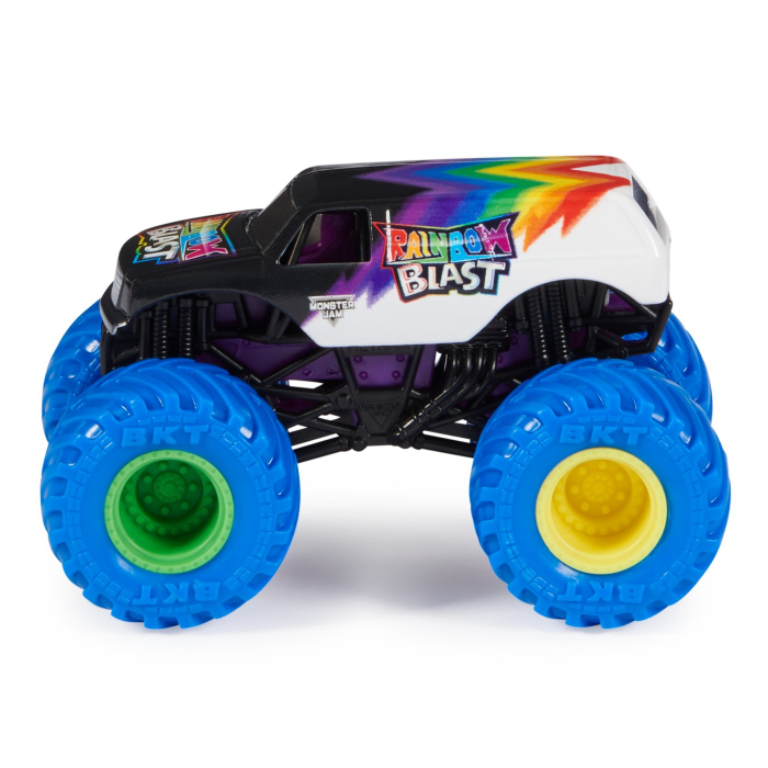 Monster Jam Mașinuță Metalică Rainbow Blast [3]