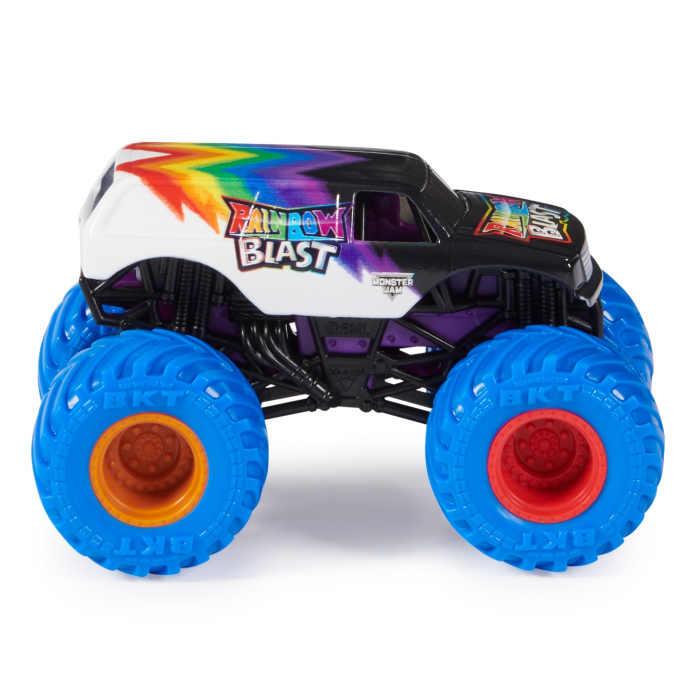 Monster Jam Mașinuță Metalică Rainbow Blast [2]