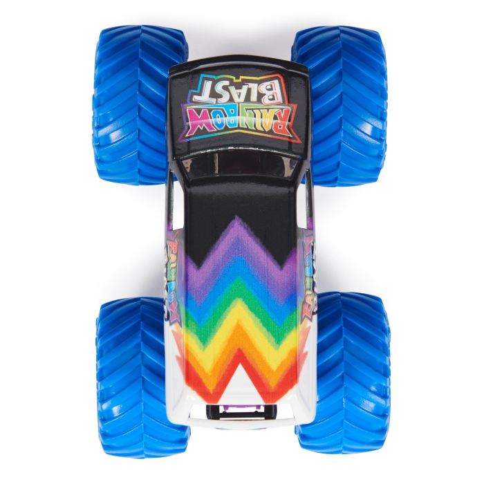 Monster Jam Mașinuță Metalică Rainbow Blast [6]