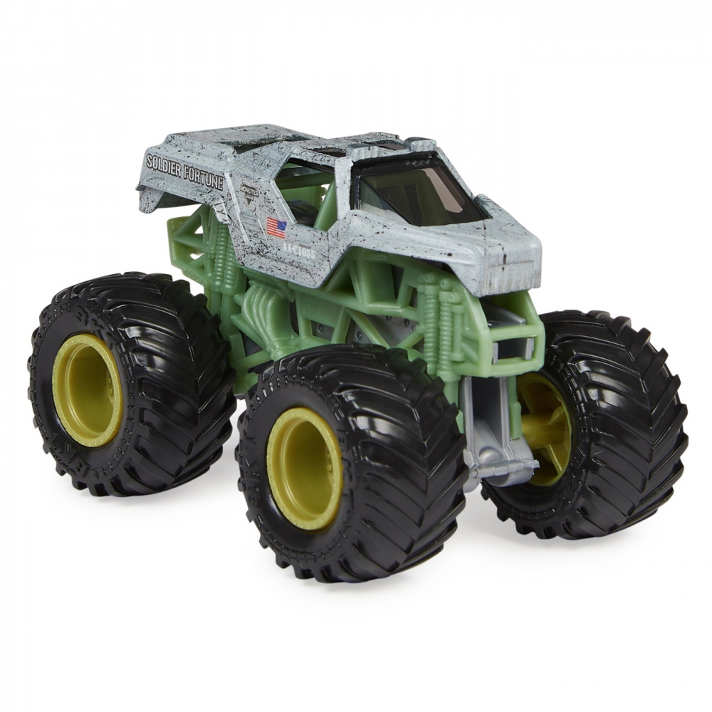 Monster Jam Masinuta Metalica Soldier Fortune Scara 1 La 64 [6]