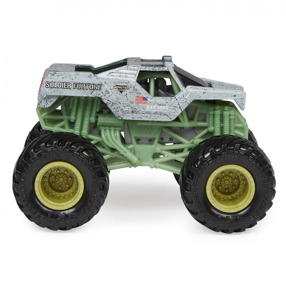 Monster Jam Masinuta Metalica Soldier Fortune Scara 1 La 64 [2]