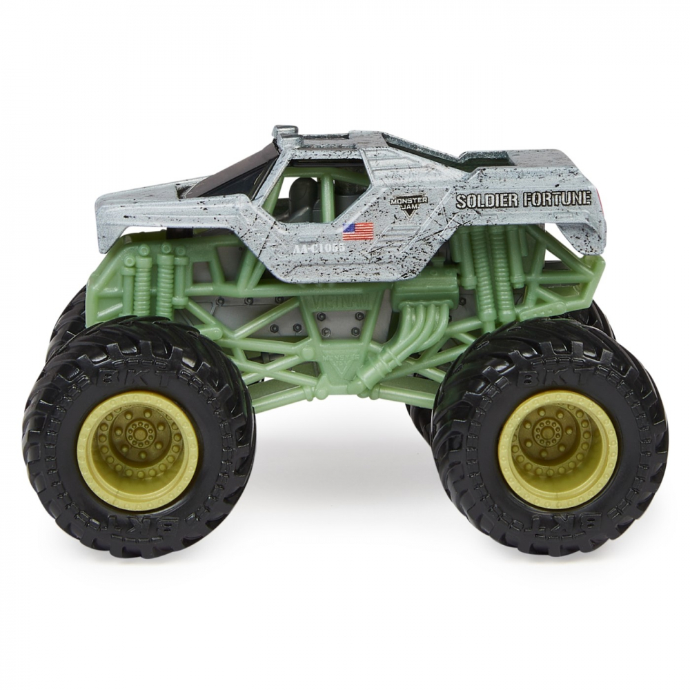 Monster Jam Masinuta Metalica Soldier Fortune Scara 1 La 64 [4]