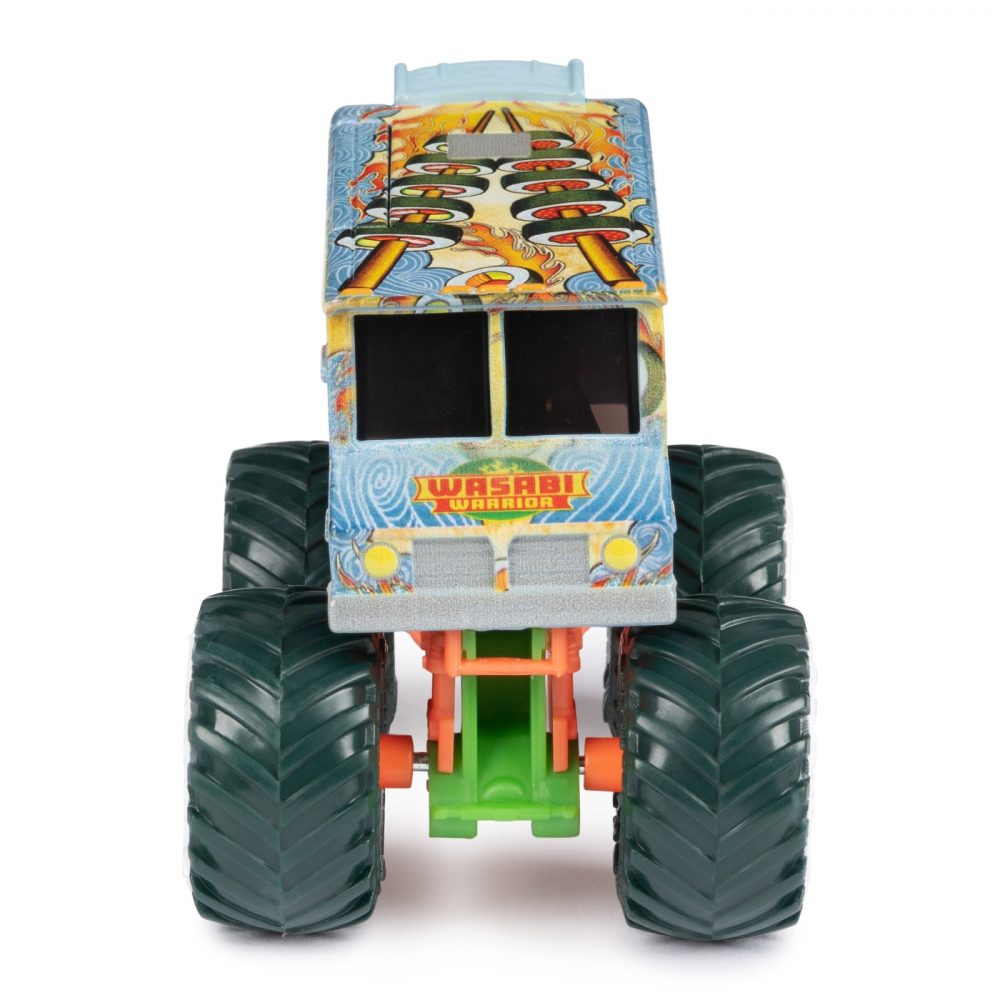 Monster Jam Masinuta Metalica Wasabi Warrior Scara 1 La 64 [5]